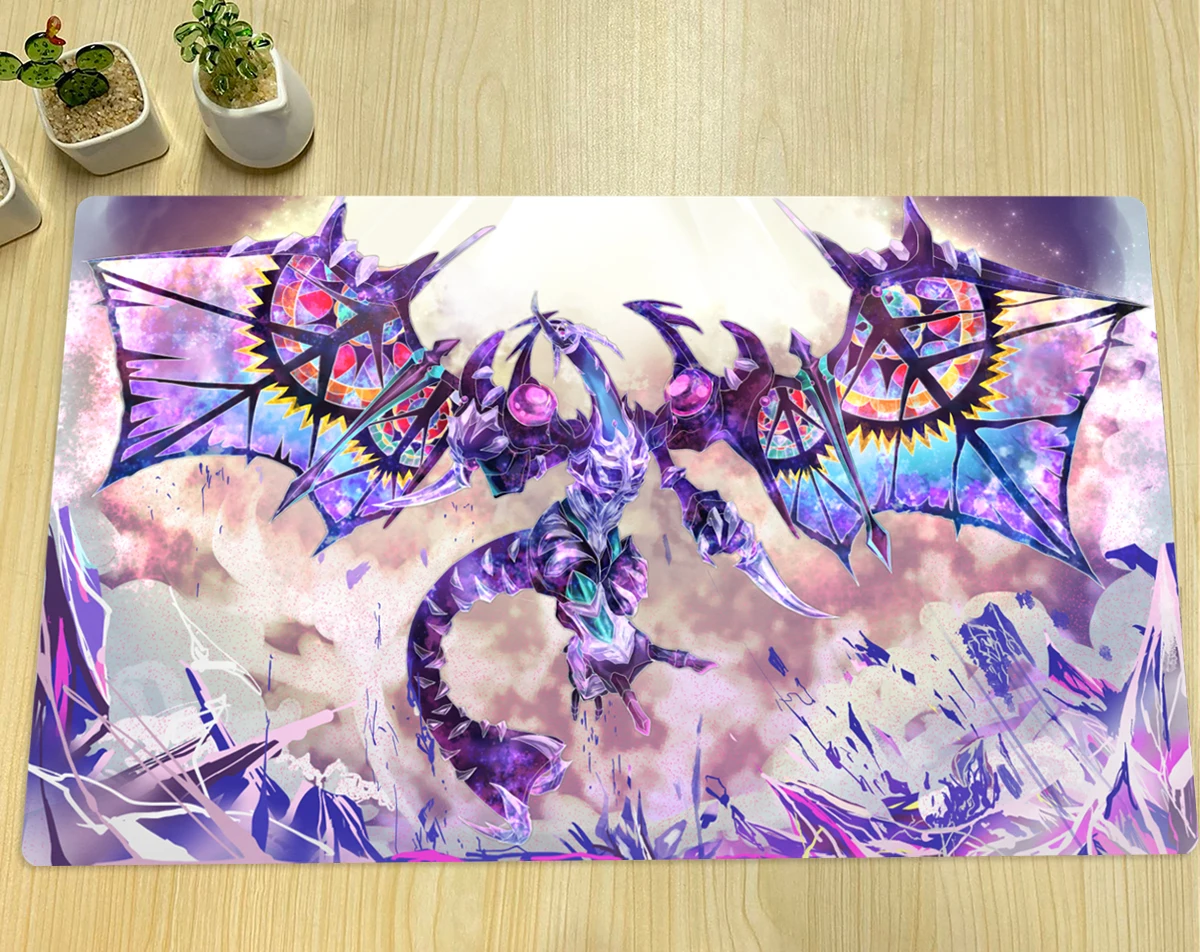 Desk Setup Dark - YuGiOh ARC-V Playmat gelap Requiem Xyz