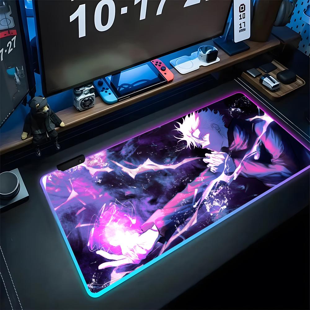 Desk Setup Anime - Alas Mouse Anime J-jujutsu K-kaisen Gaming