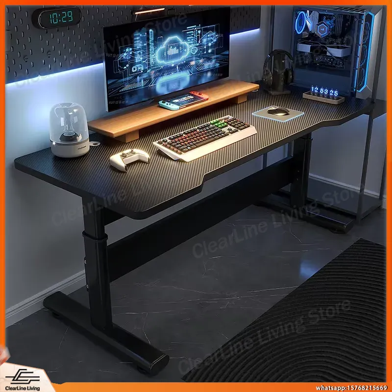 Desk Setup Ergonomics - Meja Gaming Elektrik dengan Ketinggian yang