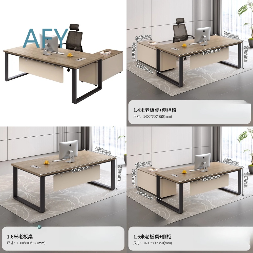 Desk Setup Ergonomics - Set Meja Eksekutif untuk Workstation Kantor