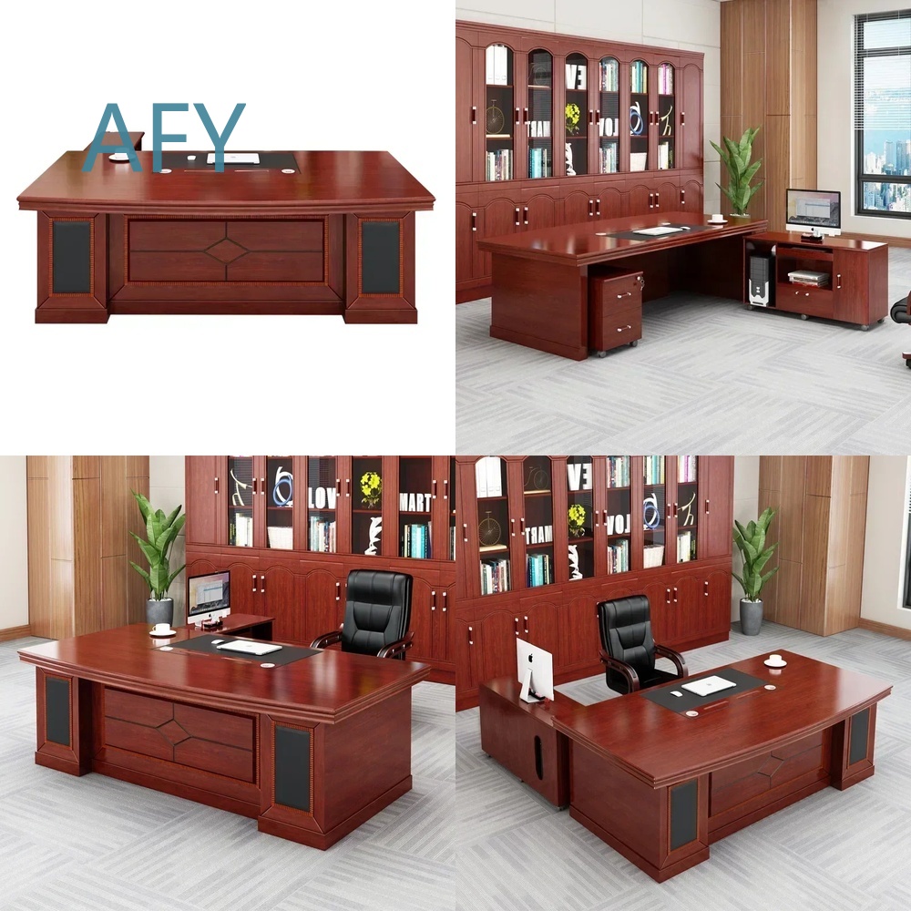 Desk Setup Ergonomics - Meja Kerja Kantor Modern Premium untuk