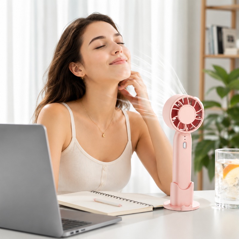 Fan Desk Small Usb - Kipas Genggam USB Isi Ulang Kipas