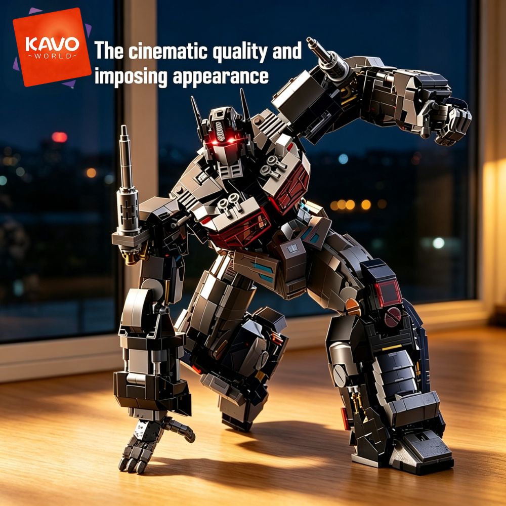 Desk Setup Enthusiast - KAVOWORLD 2045pcs Set Mainan Blok Bangunan