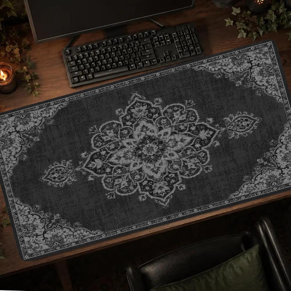 Desk Room Setup - Alas Mouse Bergambar Karpet Persia, Alas