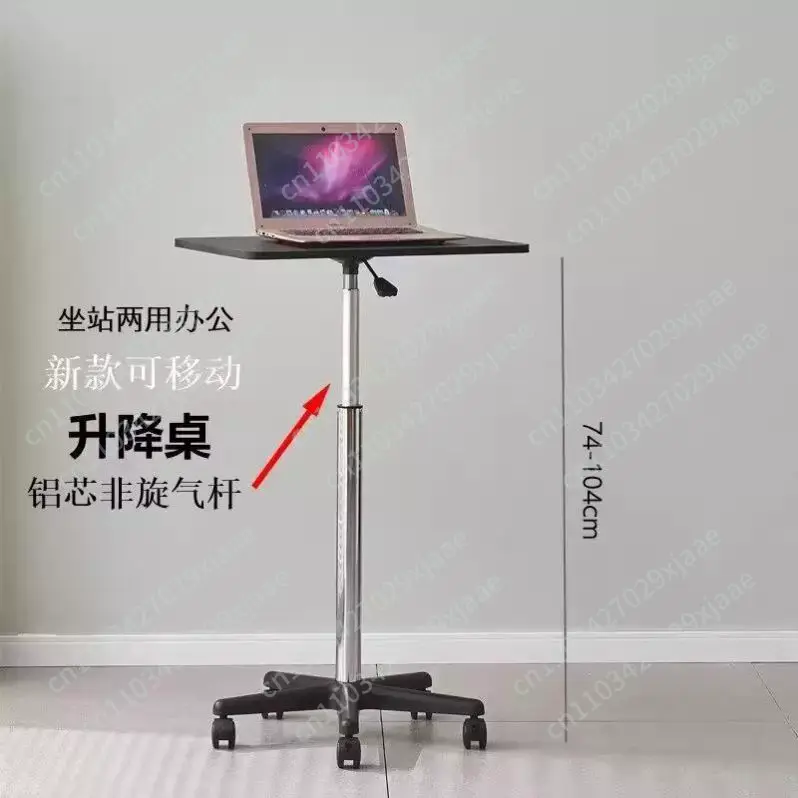 Desk Setup For Laptop - Meja Kecil Portabel dengan Roda, Meja