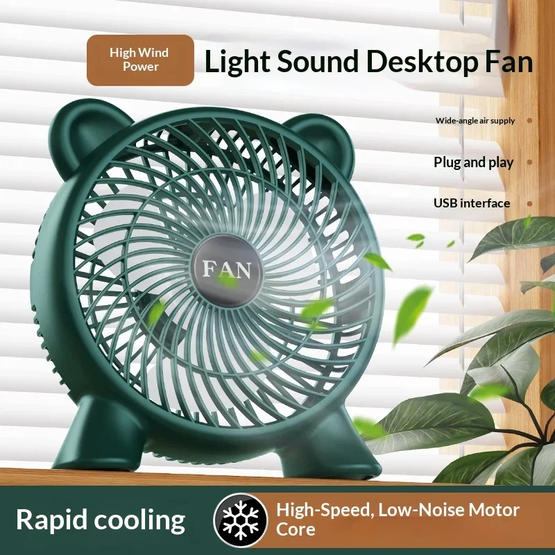 Fan Desk Small Usb - Kipas Meja USB Berbentuk Beruang yang