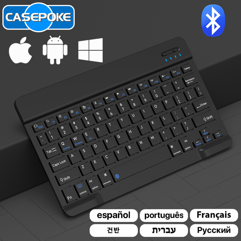 Desk Setup Keyboard - CASEPOKE Keyboard dan Mouse Mini, untuk