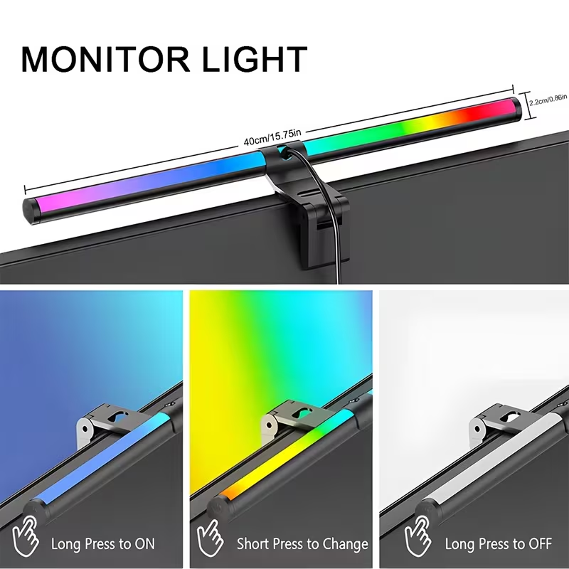 Lampu LED untuk Monitor dengan - Desk Setup Modern ulasan dan harga