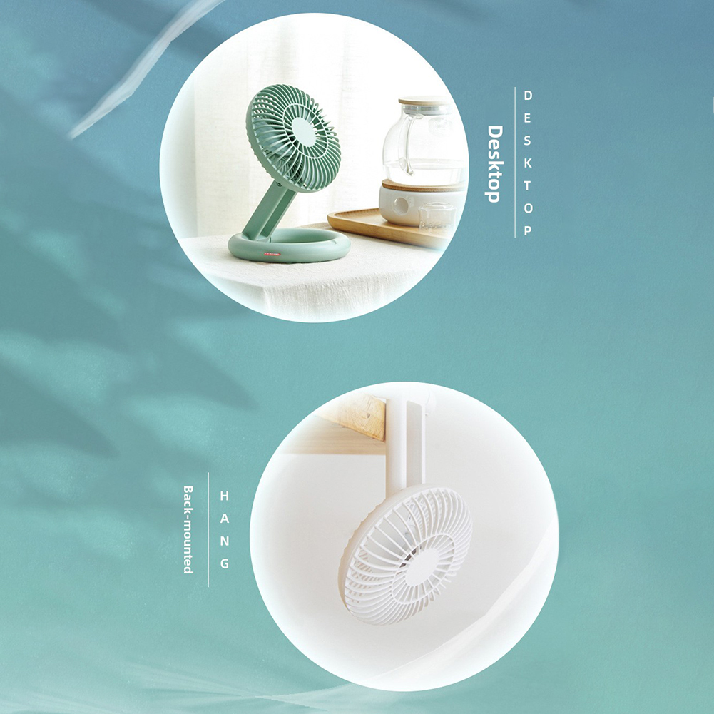 Foldable Mini Desk Fan USB Rec - Fan Desk Small Usb ulasan dan harga