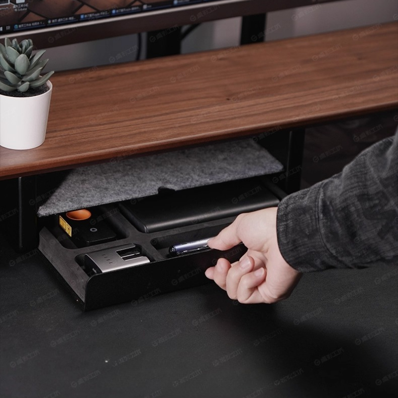 Rak Monitor dengan Laci Penyim - Desk Setup Ergonomics ulasan dan harga