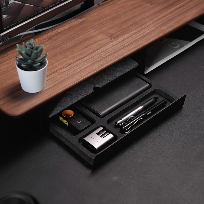 Rak Monitor dengan Laci Penyim - Desk Setup Ergonomics ulasan dan harga