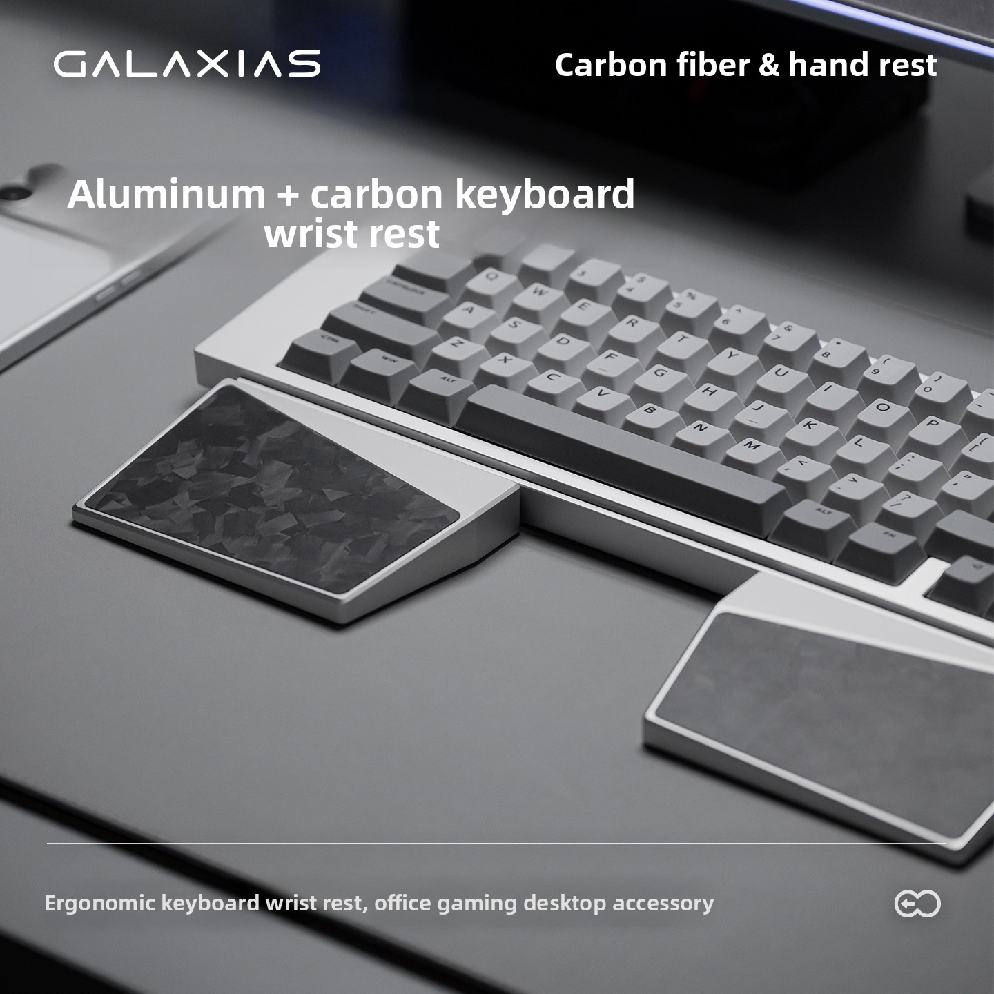 Penyangga Pergelangan Tangan K - Ergonomic Desk Setup Keyboard ulasan dan harga