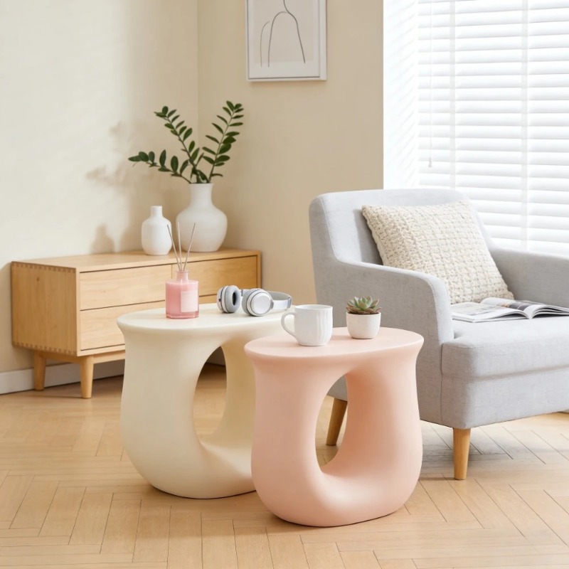 Meja Kopi Sudut Bentuk U, Meja - Desk Setup Modern ulasan dan harga