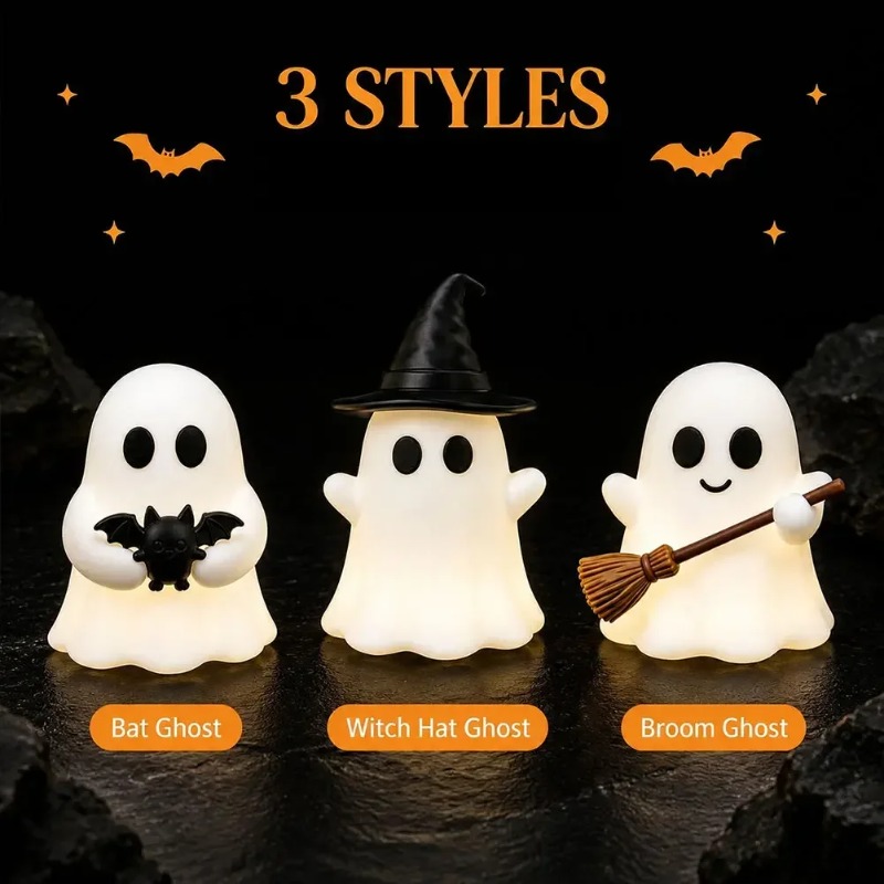 1-5PCS Patung Hantu Mini yang  - Desk Setup Dark ulasan dan harga
