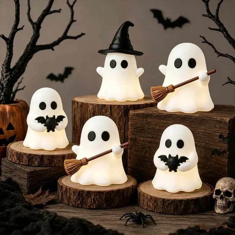 1-5PCS Patung Hantu Mini yang  - Desk Setup Dark ulasan dan harga