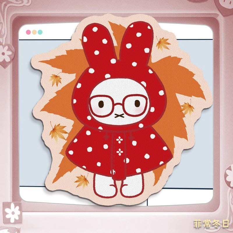 Alas Mouse Kulit Anime Miffy d - Desk Setup Anime ulasan dan harga