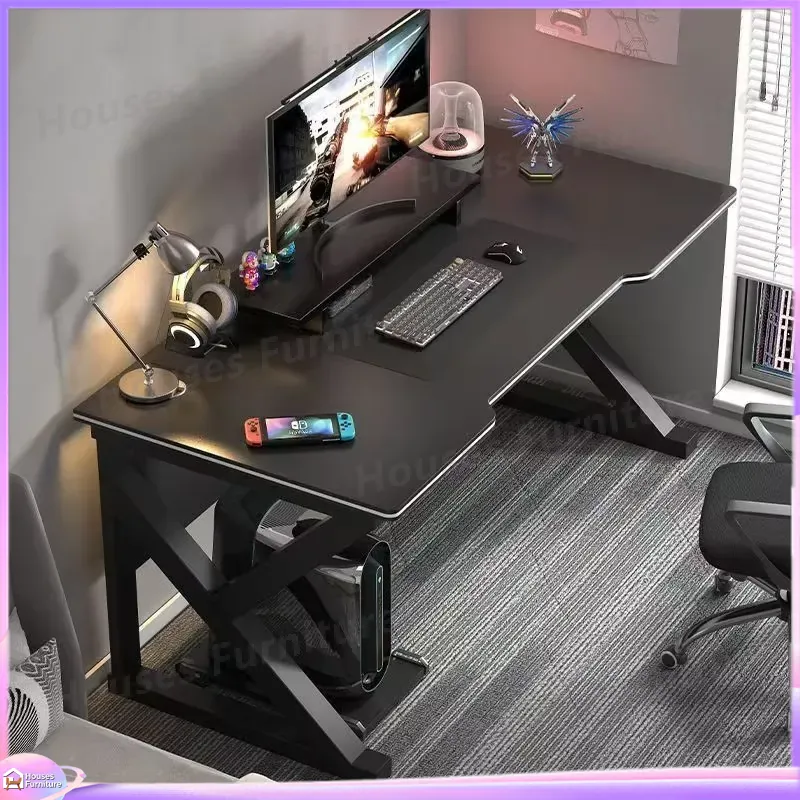 Meja Gaming Cafe Metal Hitam M - Desk Setup Ergonomics ulasan dan harga
