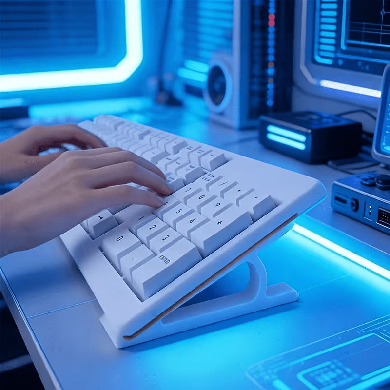 6 buah penyangga keyboard ergo - Ergonomic Desk Setup Keyboard ulasan dan harga