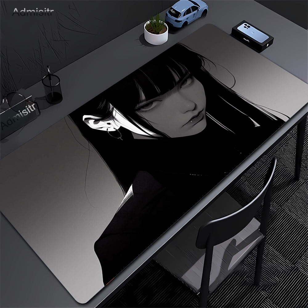Alas meja Anime gadis gelap hi - Desk Setup Dark ulasan dan harga