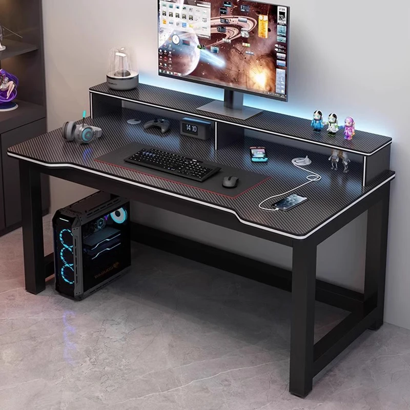 Meja Komputer Gaming dengan Pe - Ergonomic Desk Setup Keyboard ulasan dan harga