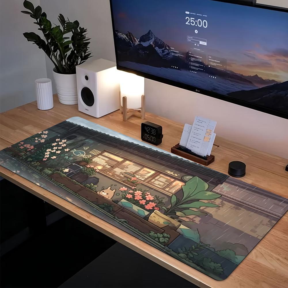 Alas Mouse Gaming Anime Street - Desk Setup Anime ulasan dan harga