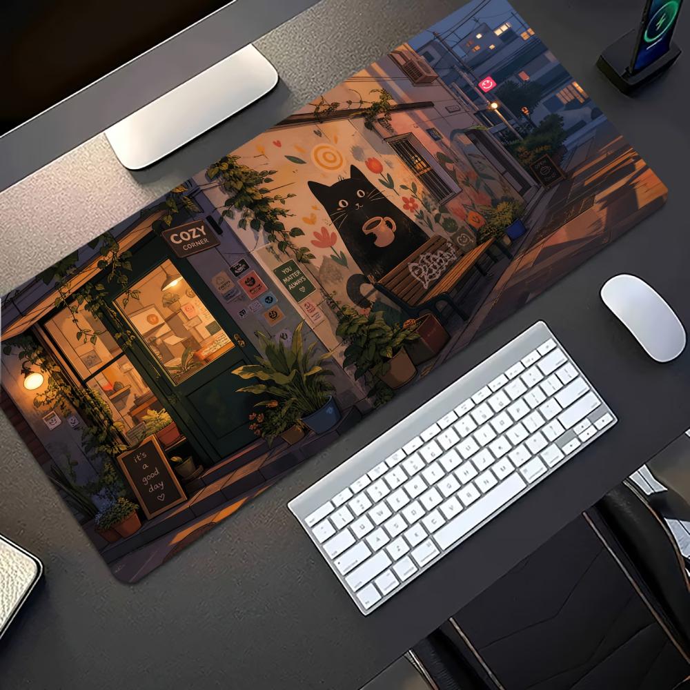 Alas Mouse Gaming Anime Street - Desk Setup Anime ulasan dan harga