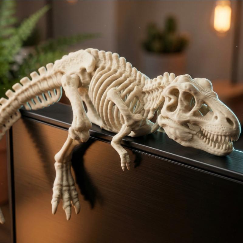 Ornamen Monitor Tyrannosaurus  - Desk Setup Gift Ideas ulasan dan harga