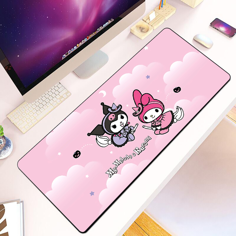 Mousepad Mouse motif HD warna  - Desk Setup Pink ulasan dan harga