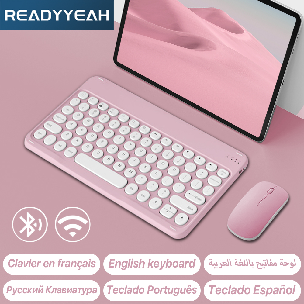 Keyboard dan Mouse nirkabel un - Desk Setup Keyboard ulasan dan harga