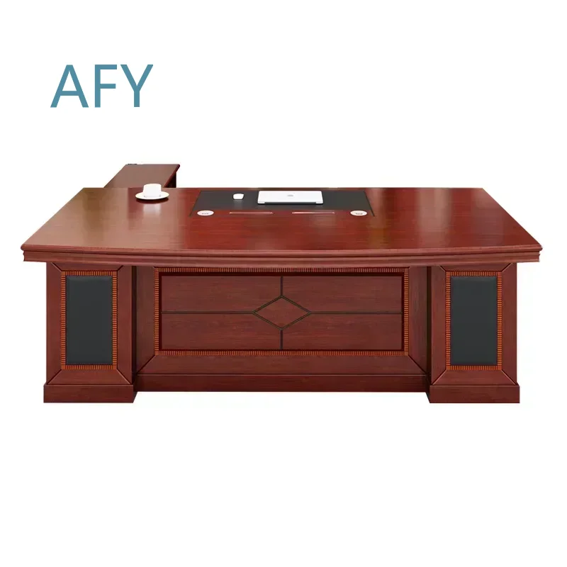 Meja Kerja Kantor Modern Premi - Desk Setup Ergonomics ulasan dan harga