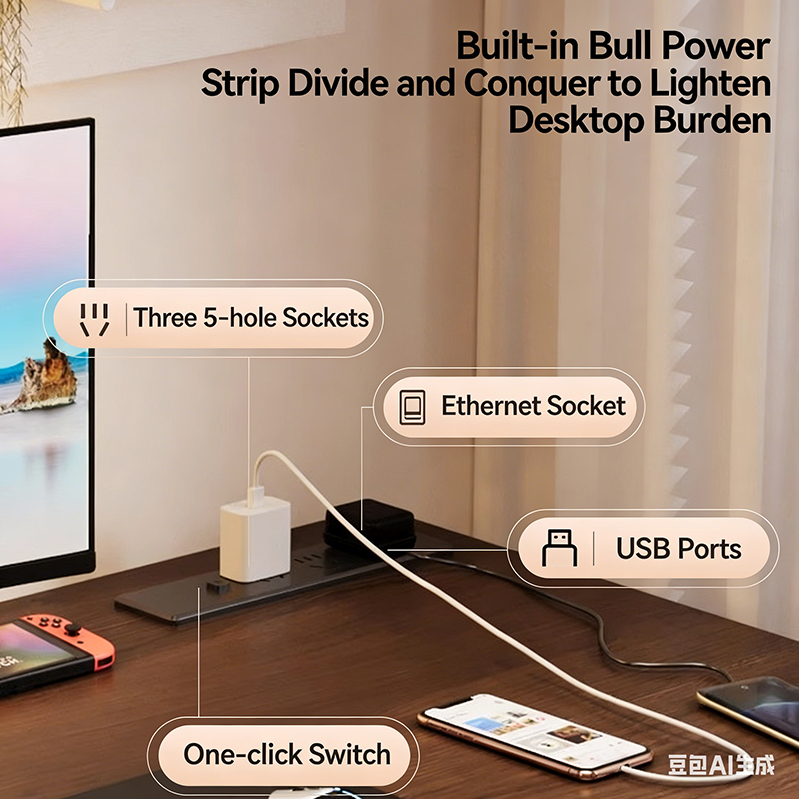 Meja Kerja Elektrik Modern Ber - Desk Setup Ergonomics ulasan dan harga
