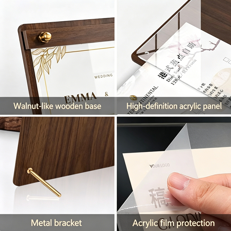 Stand Display Daftar Harga Men - Desk Setup Modern ulasan dan harga