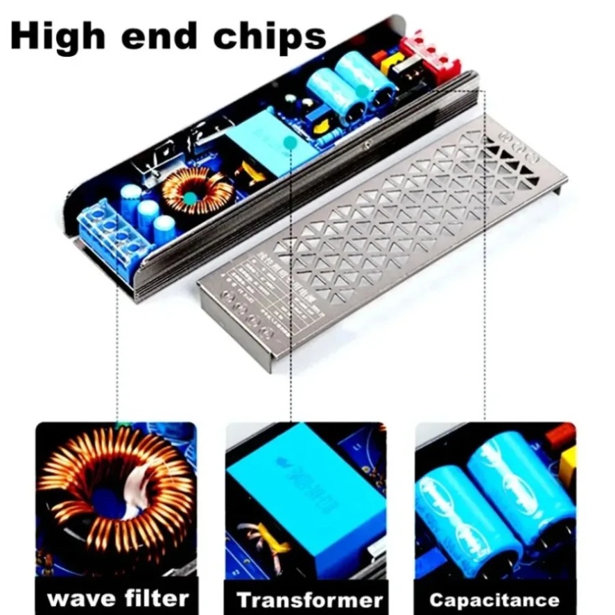 Suplai Daya LED Switching Supe - Power Strip Flat ulasan dan harga