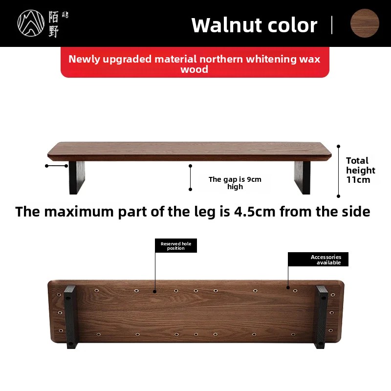 Penyangga Monitor Kayu Solid R - Desk Room Setup ulasan dan harga