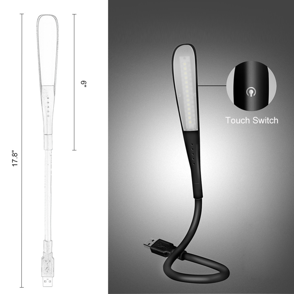 Lampu LED Mini Portabel laptop - Desk Setup For Laptop ulasan dan harga