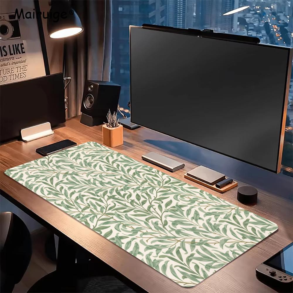 Daun Ranting Willow, Alas Mous - Desk Room Setup ulasan dan harga