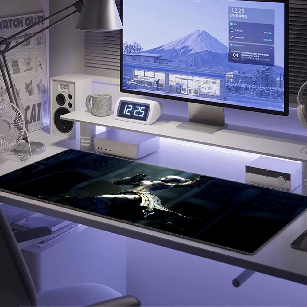 Alas meja besar Lineage 2 alas - Desk Setup Anime ulasan dan harga