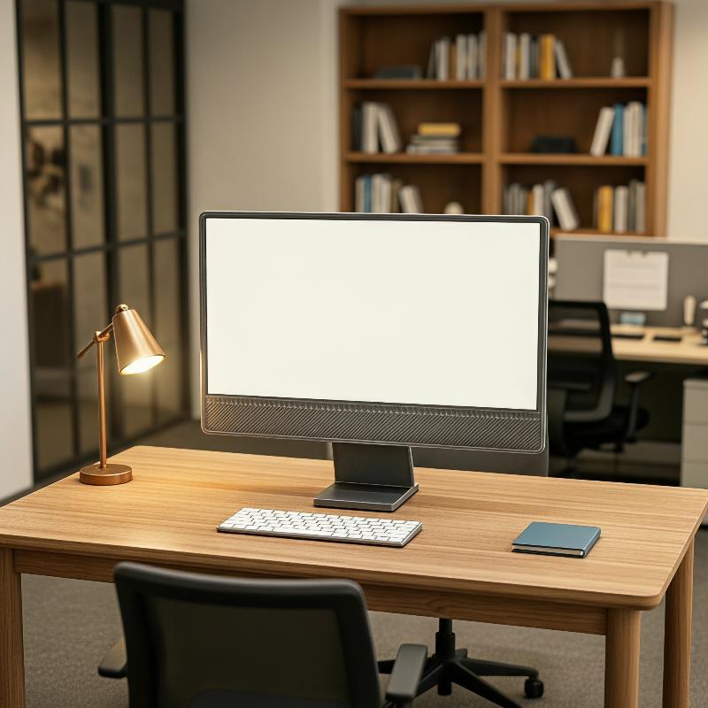 Model Komputer Mini Realistis, - Desk Setup Photo ulasan dan harga