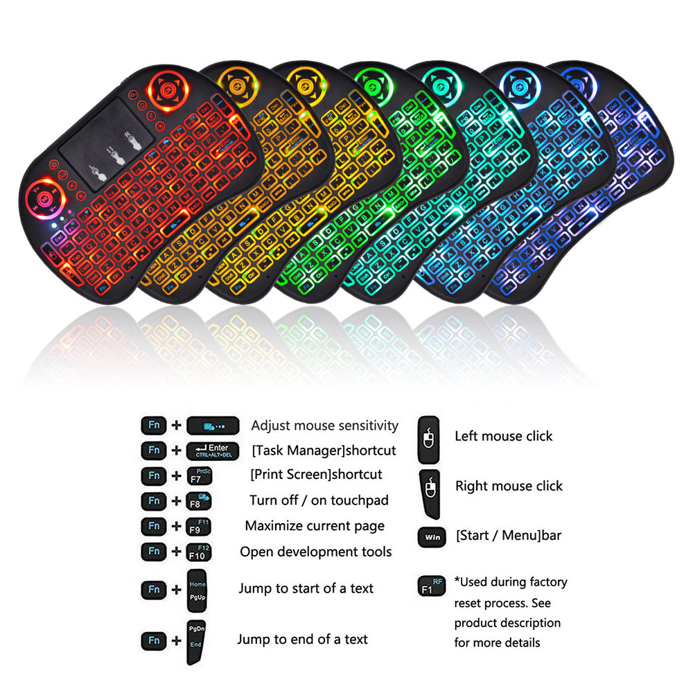 Keyboard nirkabel Mini, Mouse  - Desk Setup Keyboard ulasan dan harga
