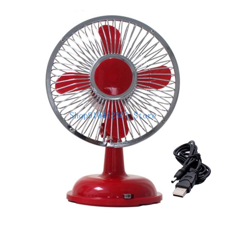 Kipas Meja Osilasi Kecil Retro - Fan Desk Small Usb ulasan dan harga
