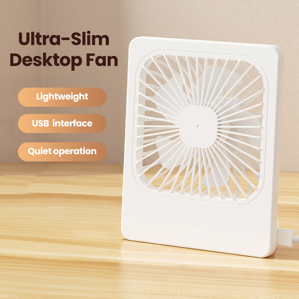 Kipas USB Mini 5 Bilah Desktop - Fan Desk Small Usb ulasan dan harga