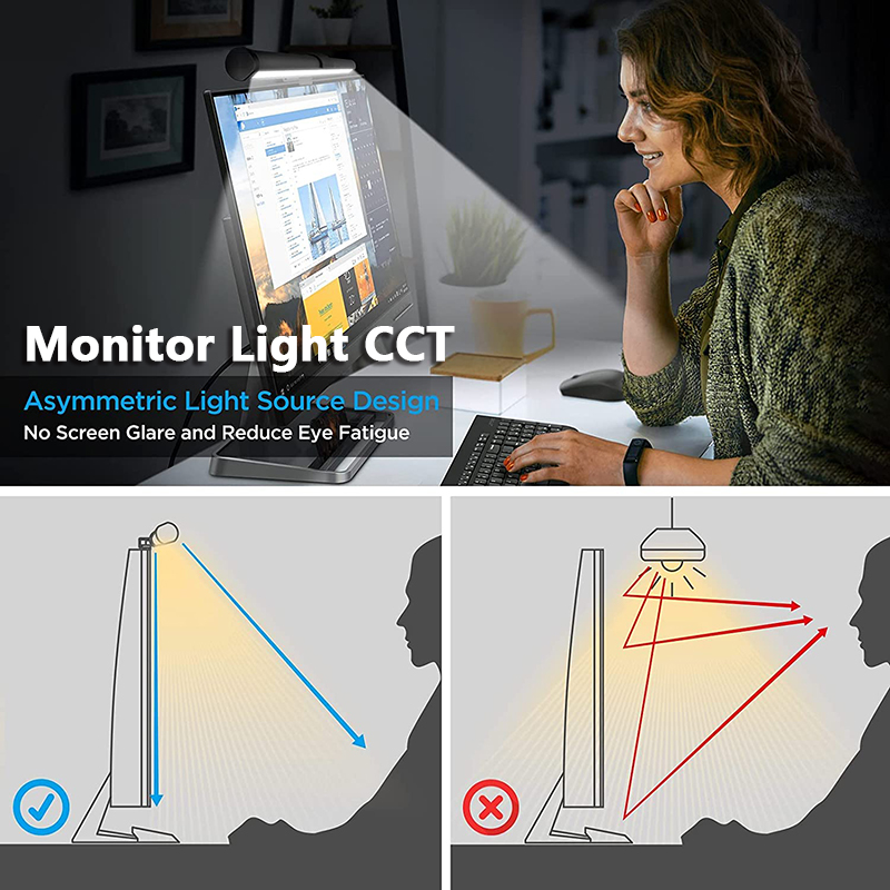 Lampu Meja Atmosfer RGB 40CM L - Desk Setup Modern ulasan dan harga