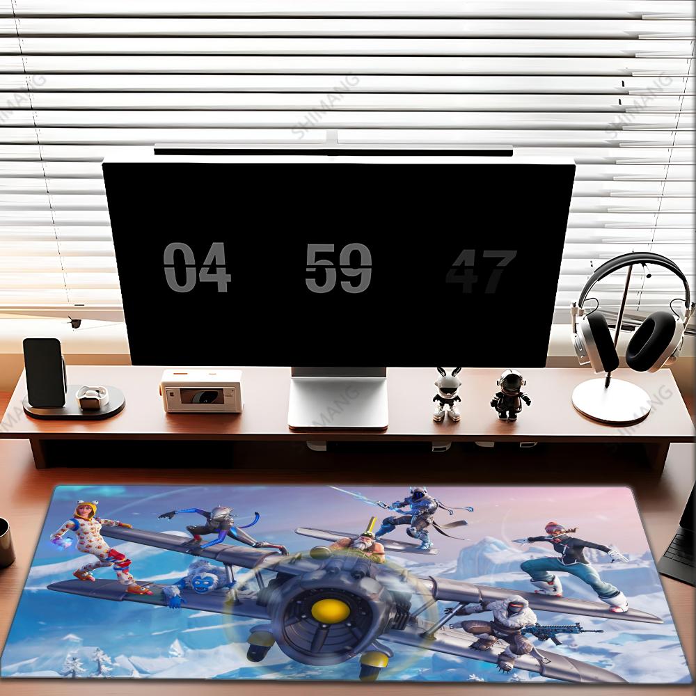 Alas Meja Besar F-Fortnites Al - Desk Setup Anime ulasan dan harga