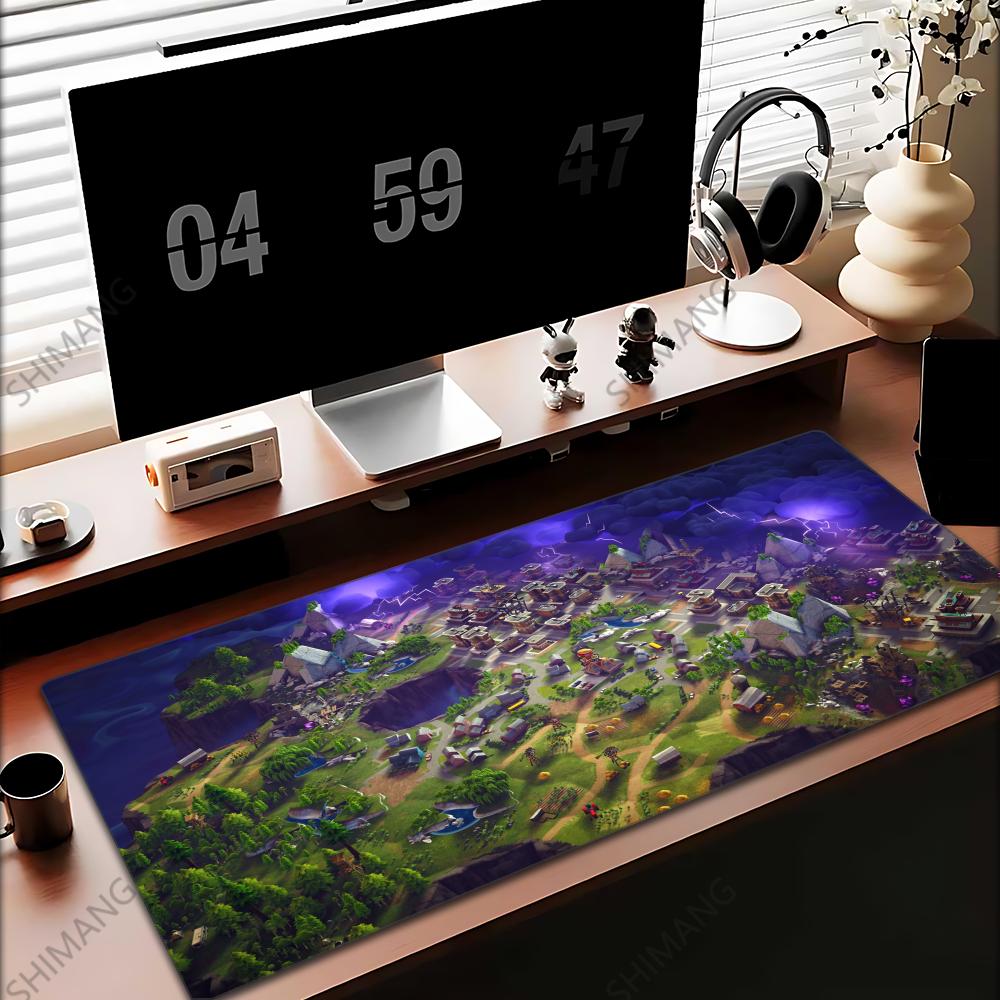 Alas Meja Besar F-Fortnites Al - Desk Setup Anime ulasan dan harga