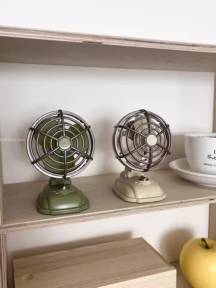 Kipas kecil Desktop Retro, kip - Fan Desk Small Usb ulasan dan harga