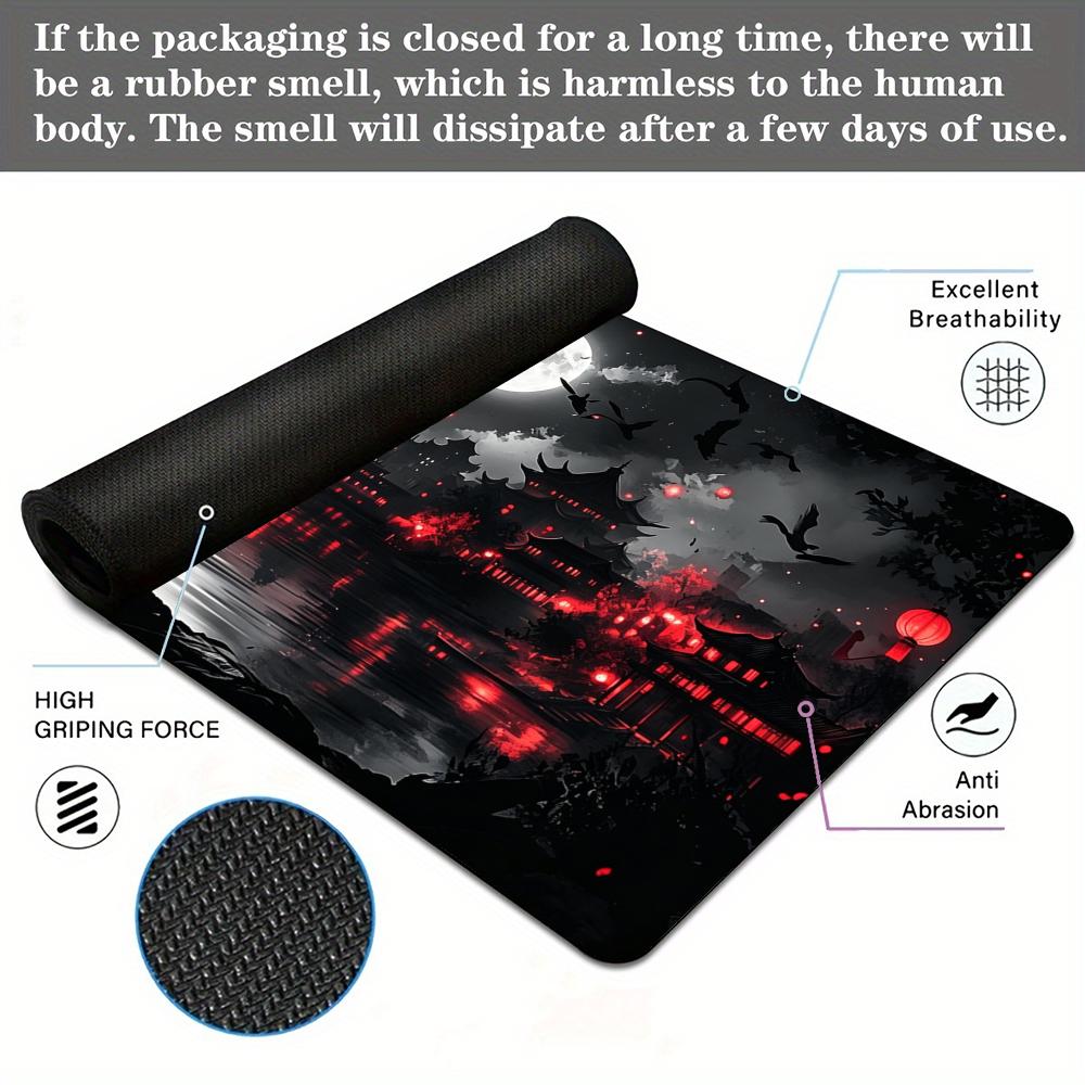 Alas Mouse dengan Motif Lanska - Desk Setup Dark ulasan dan harga
